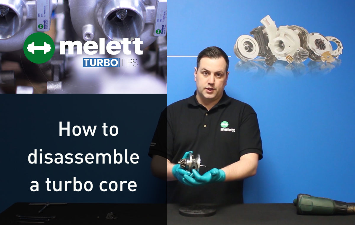 How to disassemble a CHRA / Core Assembly